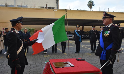 Brindisi: 14 novembre 2022. Giuramento di fedeltà alla Repubblica Italiana dei Vice Brigadieri neo promossi.