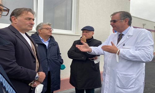 Fdi  visita al pronto soccorso del Perrino di Brindisi 