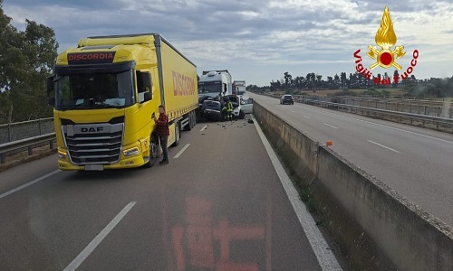 Incidente mortale sulla ss379 all'altezza di Torre Guaceto