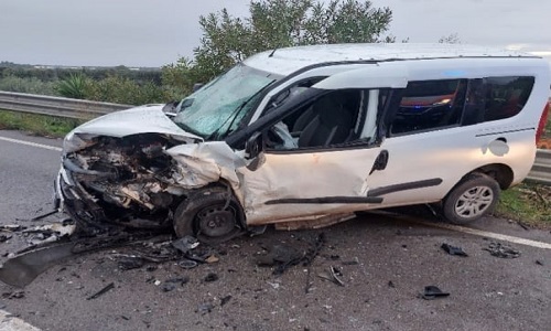 San Vito incidente stradale sulla San Vito-Specchiolla 