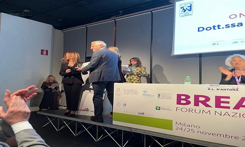Laudato medico :premiata Laura Orlando oncologa del Perrino 