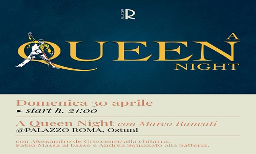 Palazzo Roma ad Ostuni film dedicato ai Queen