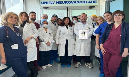 Ictus: alla Stroke Unit di Brindisi il premio ESO Angels Award Gold