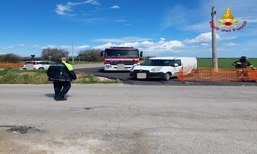 Incidente sulla Mesagne-San Donaci 