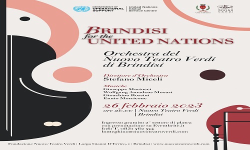 Brindisi:Verdi l'orchestra diretta dal maestro Miceli per le Nazioni unite 