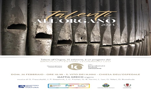Barocco Festival :Talenti all'organo 