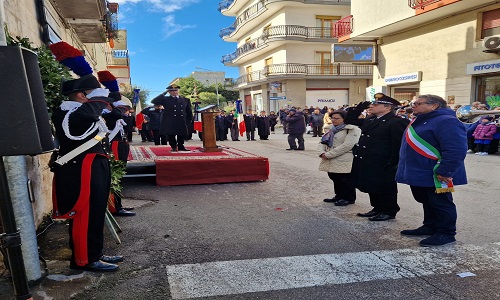 Cerimonia di commemorazione del Carabiniere Ausiliario M.O.V.M. Angelo PETRACCA.