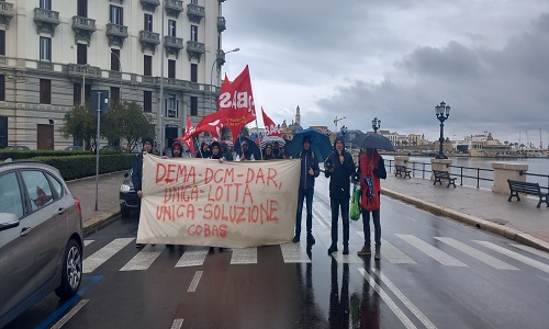 Cobas a Bari per il tavolo di monitoraggio