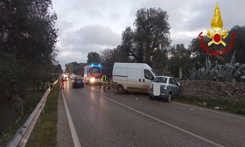 Incidente sulla  SP Ceglie-Francavilla  
