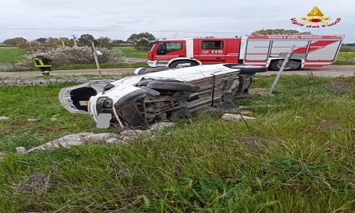 Incidente stamane sulla sp15 a Cisternino