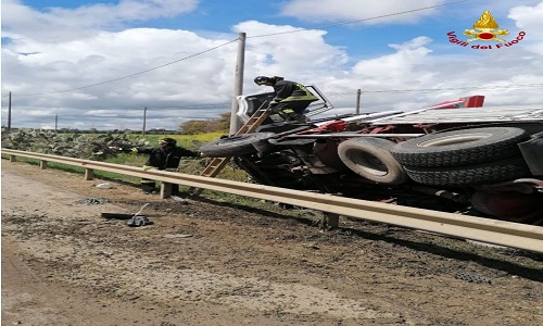 Incidente stamane sulla sp 88 