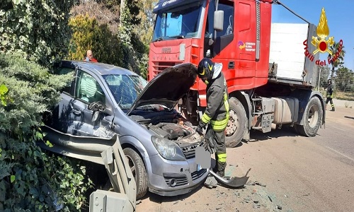 Incidente sulla s.s. 16 Brindisi-San Pietro