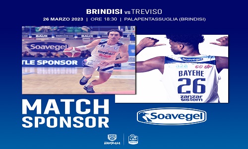 Happy casa Soavegel match sponsor della partita di domenica contro Treviso