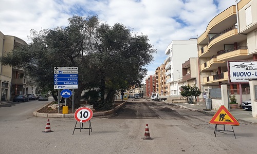 Brindisi:Prosegue il programma di rifacimento delle strade in altri tre quartieri