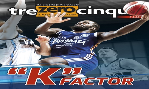 La rirvista mensile di basket 305 in edicola sabato 16 novembre 