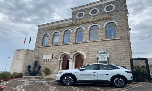  AdSPMAM: cerimonia di consegna di due nuovissime auto elettriche acquistate dall’Ente nell’ambito del progetto SUSPORT.