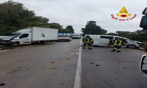 Incidente nei pressi di Ostuni 