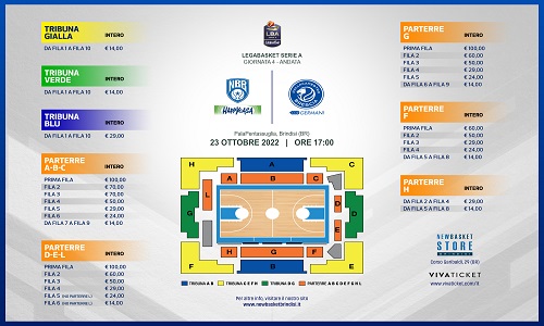 Happy casa i biglietti per Brindisi-Brescia 