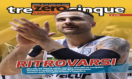 Trezerocinque mensile di basket in edicola da sabato 16 novembre