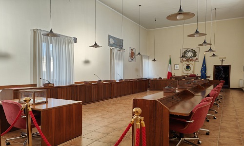 Consegna della Bandiera Associativa dell'Associazione nazionale delle Città del Santissimo Crocifisso