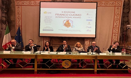 La Provincia di Brindisi si aggiudica il Franco Cuomo International Award 2024 per la sostenibilità