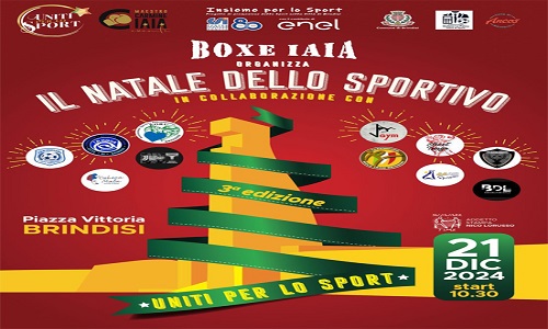 In Piazza della Vittoria a Brindisi di scena “Il Natale dello sportivo” 