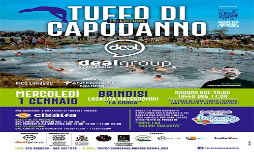 Tuffo di Capodanno 2025 parte l'organizzazione 