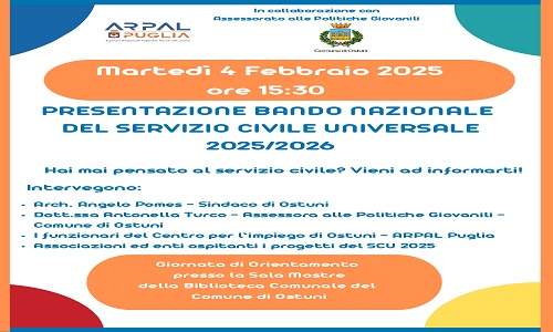 Bando Servizio Civile Universale: nuove opportunità per i giovani