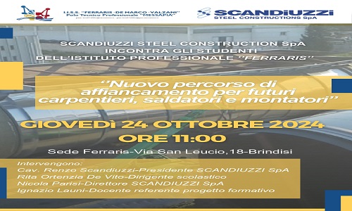 “Nuovo percorso di affiancamento per futuri carpentieri, saldatori e montatori”