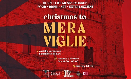 L'Associazione Culturale "Casale delle Meraviglie" è lieta di annunciare la seconda edizione di "Christmas to Meraviglie", 