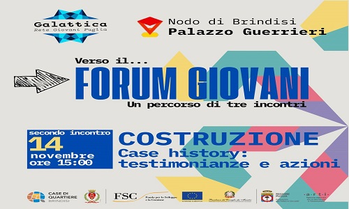 Brindisi "Verso il Forum Giovani Brindisi "