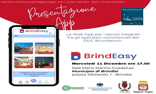  Il Duc Brundisium presenta “Brindisi Easy”, la nuova APP per i servizi tra gli operatori commerciali