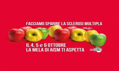 Aism nuova raccolta fondi con la Mela Aism