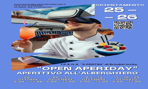 AperiOrienta all’Alberghiero “Sandro Pertini” di Brindisi