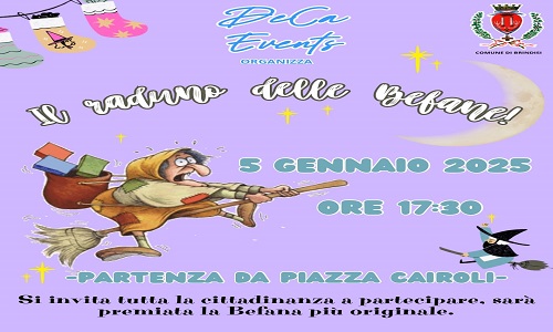 Brindisi il raduno delle befane