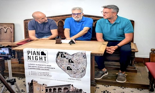  Mesagne Piano Night I edizione, lunedì 19 agosto in contemporanea in tre piazze