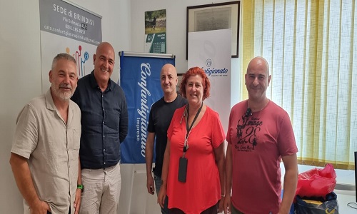 Confartigianato incontra il presidente del Brindisi calcio