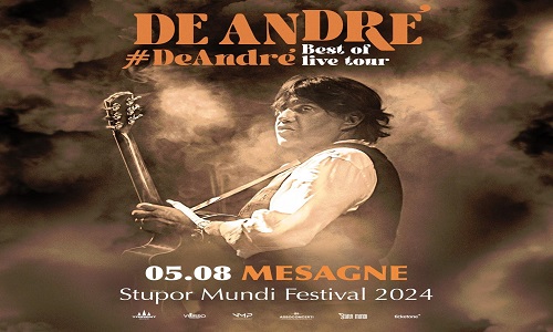 Cristiano De Andrè a Mesagne, in concerto per il Festival “Stupor Mundi”