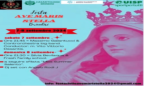 Festa Ave Maris Stella al rione Casale-Brindisi 