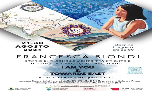  Storie di riconoscimento tra Oriente e Occidente, a Mesagne la mostra di Francesca Biondi