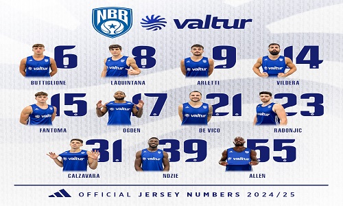 Valtur Brindisi i numeri delle maglie