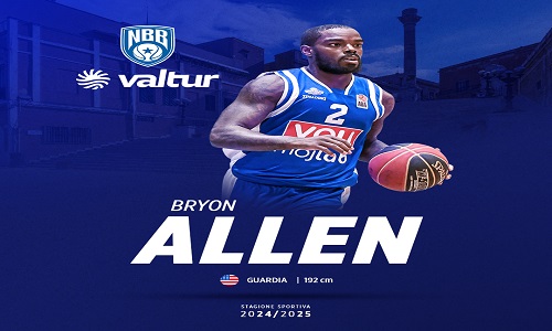 Valtur Brindisi preso il seocndo straniero. E' la guardia  Allen Bryon