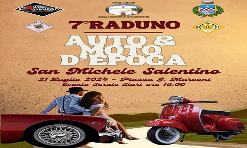 San Michele Salentino mostra di auto d'epoca