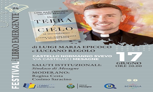 Don Luigi Maria Epicoco apre la quarta edizione del “Festival del Libro Emergente”