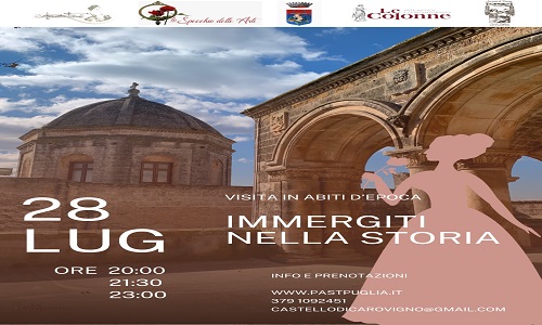 Abiti d’epoca al Castello di Carovigno