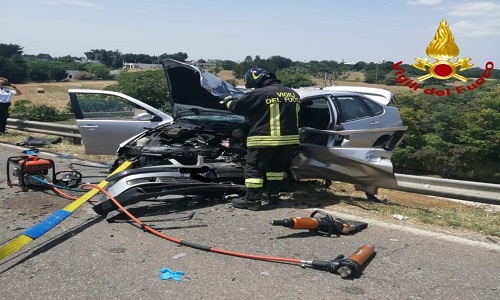 Incidente sulla Sp 13 tra Cisternino e Martina Franca 