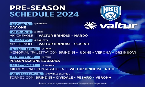 Valtur Brindisi la pre-season