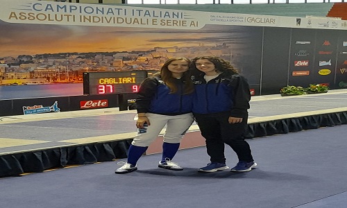 Scherma ottima prestazione delle atlete del maestro Zumbo in Sardegna