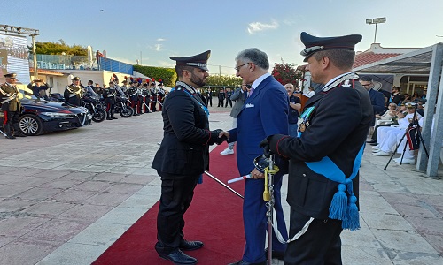 Celebrazione del 210° annuale di fondazione dell’Arma dei Carabinieri.