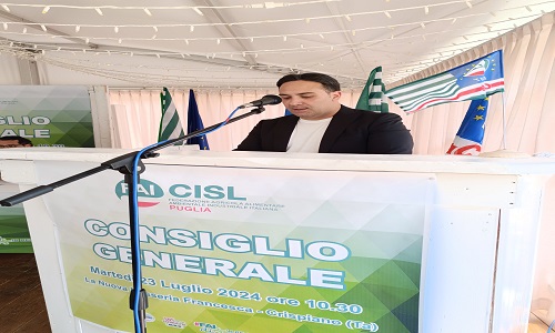 Sindacati, Antonio la Fortuna nuovo Segretario Generale della Fai-Cisl Puglia. 